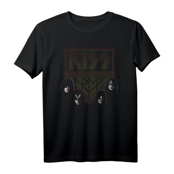 40. Geburtstag Armee Porträt T-Shirt - Kiss Kollektion, Klassisch geschnitten, Perfektes Geschenk für Männer
