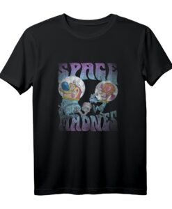 40. Geburtstag Space Madness Astronaut T-Shirt - Nostalgisches Nickelodeon Cartoon Motiv für Männer und Frauen