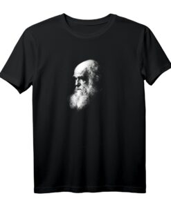 40. Geburtstag T-Shirt mit Portrait Evolution & Atheist-Design  Persönliches Geschenk für Männer