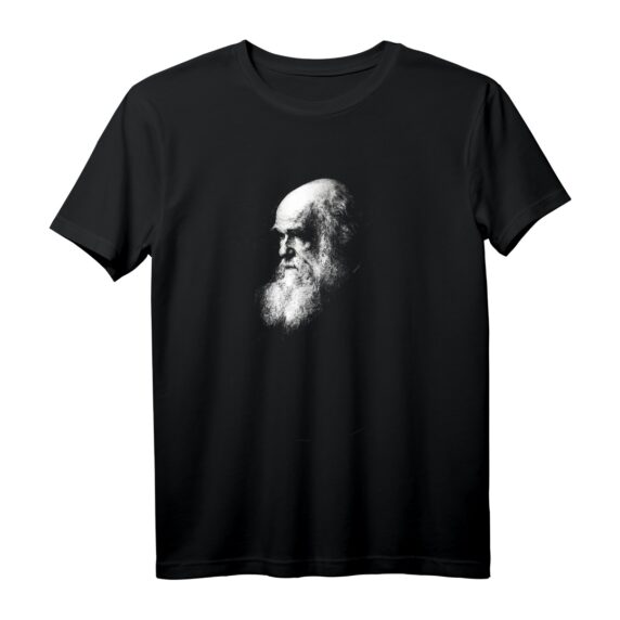 40. Geburtstag T-Shirt mit Portrait Evolution & Atheist-Design  Persönliches Geschenk für Männer