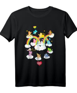 40Geburtstag in the Clouds T-Shirt  Offiziell lizenziertes Care Bears Design für den besonderen 40. Geburtstag