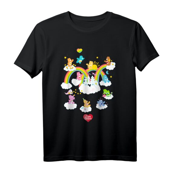 40Geburtstag in the Clouds T-Shirt  Offiziell lizenziertes Care Bears Design für den besonderen 40. Geburtstag