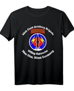 56. Artilleriebrigade Wiley Barracks Neu-Ulm Design T-Shirt  Perfektes Geschenk für Cold Wars Fans und Militärliebhaber