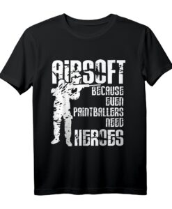 Airsoft Spieler T-Shirt - Lustiges Militär & Armee T-Shirt als Geschenk für Teamplayer & Kriegsspiel Fans