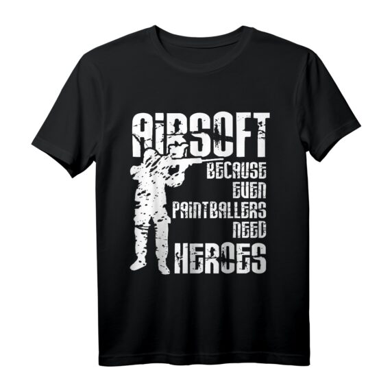Airsoft Spieler T-Shirt - Lustiges Militär & Armee T-Shirt als Geschenk für Teamplayer & Kriegsspiel Fans