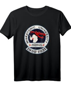 Antarktis-Expedition T-Shirt mit Miskatonic University Retro-Vintage-Design