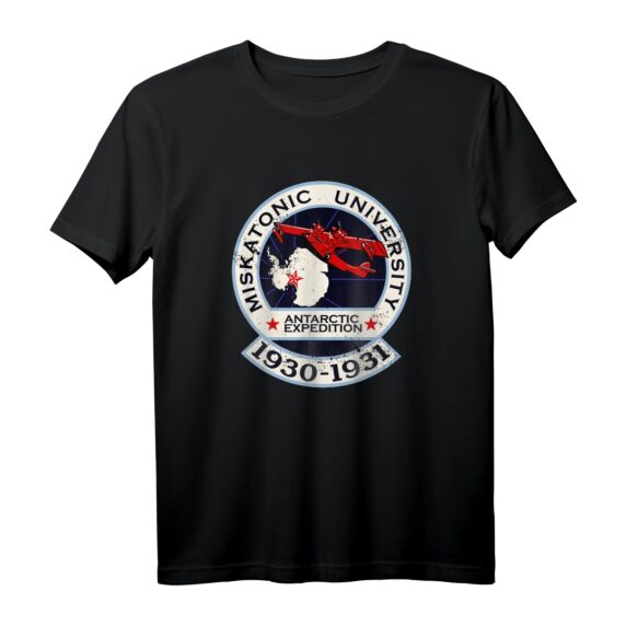 Antarktis-Expedition T-Shirt mit Miskatonic University Retro-Vintage-Design