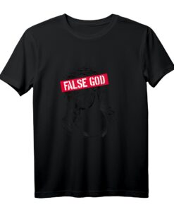 Antireligion Agnostiker Skeptiker Antichrist Falscher Gott T-Shirt  Gothic, Metal & Dark Freidenker Geschenk