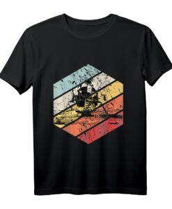 Apollo 11 Astronaut Raumfahrt T-Shirt - Vintage Retro Design, Geschenk für Weltraumfans zu Weihnachten & Geburtstag