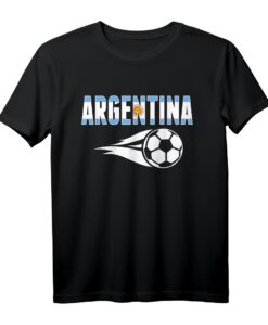 Argentinien Fußballfans Trikot mit Flagge  Sommer-Sport-Outfit für stolze argentinische Fußballliebhaber und Fans