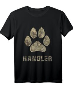 Armee-Camo MWD Military Working Dogs K-9 Handler Shirt  Perfektes Geschenk für Militärhundeführer & K-9 Handler