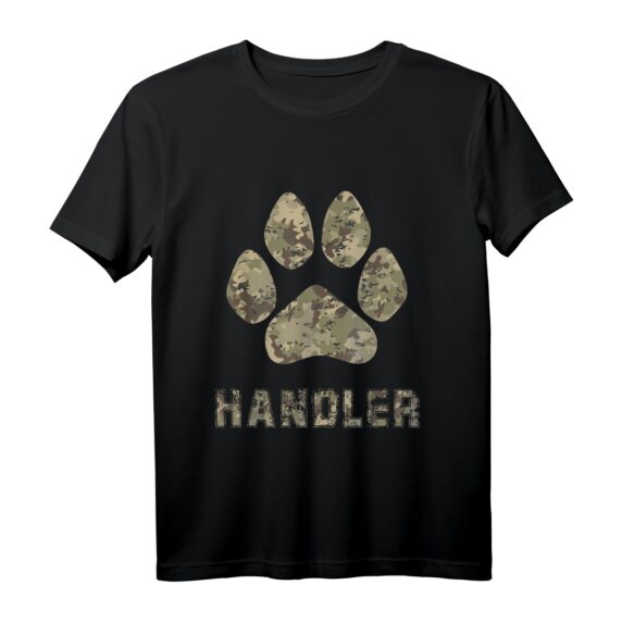 Armee-Camo MWD Military Working Dogs K-9 Handler Shirt  Perfektes Geschenk für Militärhundeführer & K-9 Handler