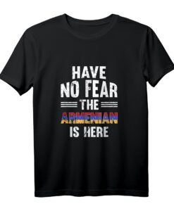Armenien Flagge T-Shirt - Keine Angst Armenian Is Here | Stolz auf armenische Herkunft & kulturelle Erinnerung