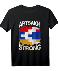 Artsakh Strong Defend Artsakh Armenien Flagge Protest Faust T-Shirt  Unterstützung für Artsakh & Armenien