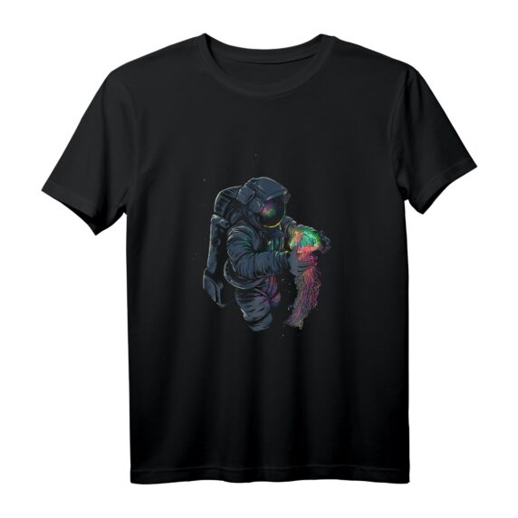 Astronaut Jellyfish Weltraum T-Shirt - Galaxie, Mond & Universum Design für Raumfahrt- und Astronomie-Fans