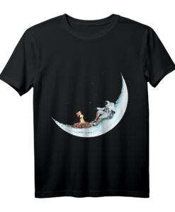 Astronaut von Campfire auf Halbmond - Astronomie-Fan T-Shirt, Perfekt für Sternenbeobachtung, Planetarium & Science-Fiction Fans