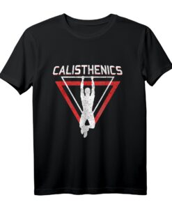 Athletisches Calisthenics Street Workout T-Shirt  Perfektes Geschenk für Fitness- und Street Workout-Enthusiasten, ideal für draußen und im Fitnessstudio
