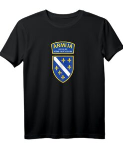 Bih Armija - T-Shirt der bosnischen Armee | Klassisch geschnitten & doppelt genäht