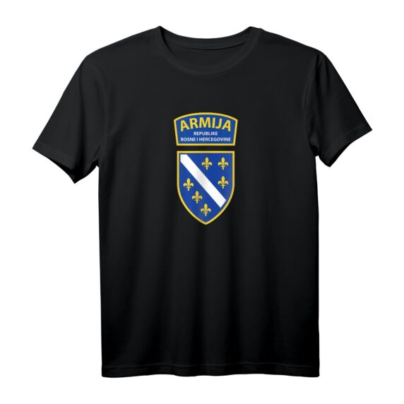Bih Armija - T-Shirt der bosnischen Armee | Klassisch geschnitten & doppelt genäht