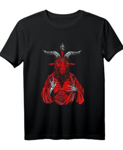 Blackcraft AntiChrist Satan Baphomet T-Shirt für Atheisten  Dark, Metal & Satanischer Humor