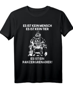 Bundeswehr Panzergrenadier T-Shirt mit coolem Motiv und Sprüchen  Perfektes Geschenk für Panzergrenadiere & Militärfans