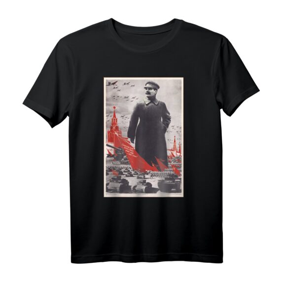 CCCP UdSSR Joseph Stalin Propaganda T-Shirt - Sowjetunion, Rote Armee & Kalter Krieg Motiv für Geschichts- und Politikfans