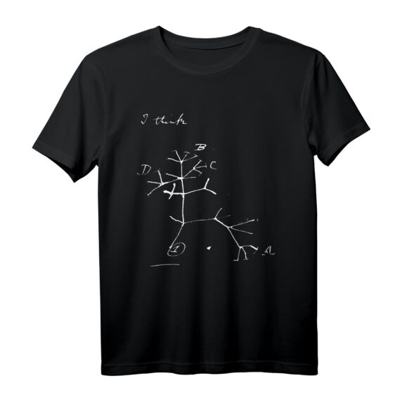Darwin Tree of Life Evolution Science T-Shirt  Klassisch geschnitten für Biologie-Nerds & Wissenschafts-Fans