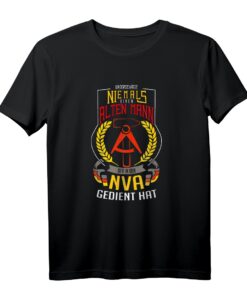DDR NVA Veteranen T-Shirt mit Staatswappen  Nostalgisches Ostalgie Geschenk zum 40. Geburtstag für DDR Fans & Ostdeutsche