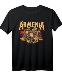 Distressed Armenien-Flagge T-Shirt  Vintage-Stil Geschenk für Armenier und Kulturfans