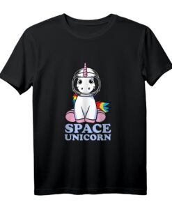 Einhorn Astronaut Einhörner Weltraum Raumfahrt Geschenk T-Shirt  Lustiges Geschenk für Kinder, Damen und Herren zum Geburtstag oder Weihnachten