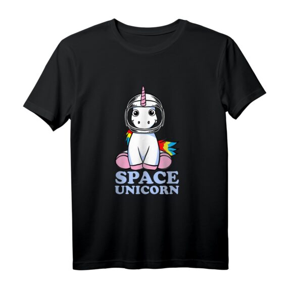 Einhorn Astronaut Einhörner Weltraum Raumfahrt Geschenk T-Shirt  Lustiges Geschenk für Kinder, Damen und Herren zum Geburtstag oder Weihnachten