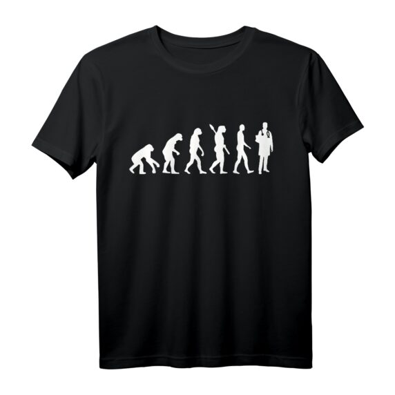 Evolution Arzt T-Shirt  Lustiges Medizinisches T-Shirt für Ärzte, Medizinstudenten & Pflegepersonal