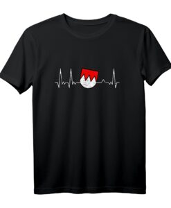 Fränkisches Herzschlag Design T-Shirt für Franken & Fans  Heimatverbundenes Statement aus Bamberg, Bayreuth, Erlangen, Nürnberg, Aschaffenburg & Schweinfurt