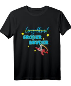 Großer Bruder T-Shirt mit Rakete und Astronaut - Perfektes Geschenk für werdende große Brüder, Geschwister und Baby-Fans