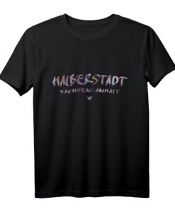 Halberstadt Sachsen-Anhalt Deutschland T-Shirt - Retro Design, Souvenir & Stadtlogo für Kultur- und Fußballfans