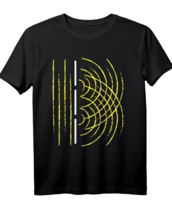 Interferenz Physik Shirt - Lichtwelle, Chemie & Strahlung Geschenk für Wissenschaftler, Forscher & Physiker zum Geburtstag, Weihnachten & Jahrestag