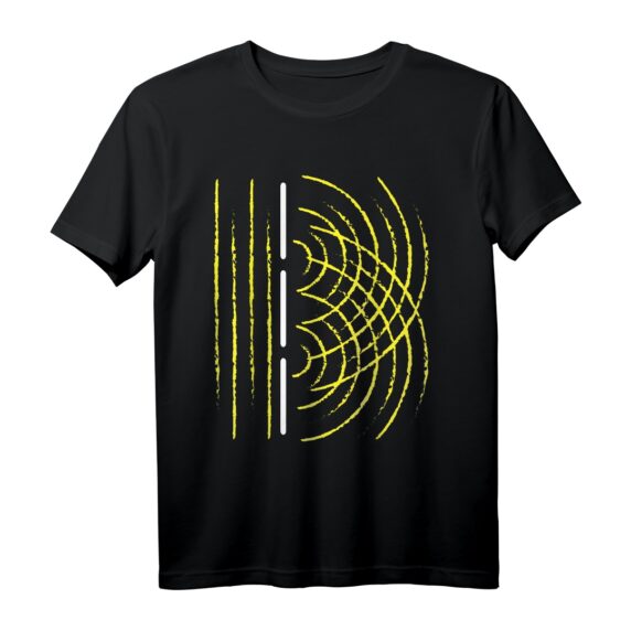 Interferenz Physik Shirt - Lichtwelle, Chemie & Strahlung Geschenk für Wissenschaftler, Forscher & Physiker zum Geburtstag, Weihnachten & Jahrestag