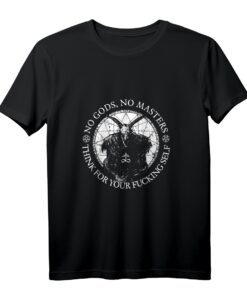 Keine Götter Keine Meister Tank Top - Atheismus & Anarchie Statement-Shirt für Freidenker und Rebellierende