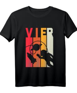 Kinder Astronaut 4. Geburtstag Raumschiff Jungen T-Shirt - Weltraum Motiv für Kinder zum 4. Geburtstag mit Rakete, Planeten & Astronauten