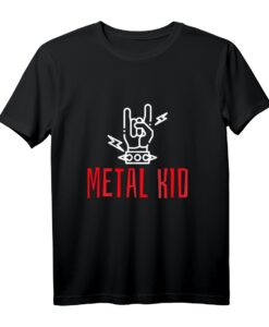 Kinder Heavy Metal T-Shirt - Perfektes Geschenk für kleine Metal-Fans, ideales Outfit für Konzerte & Festivals