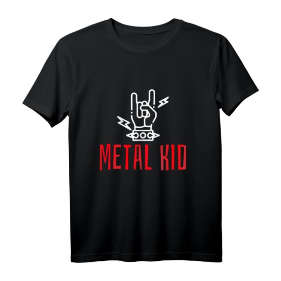 Kinder Heavy Metal T-Shirt - Perfektes Geschenk für kleine Metal-Fans, ideales Outfit für Konzerte & Festivals