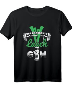 Krasseste Lauch im Gym T-Shirt - Lustiges Fitness Training & Bodybuilding Motiv für Sportler