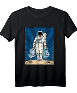 Kryptowährungsgespräch - CRO Crypto.com HODL Space Man Merch T-Shirt für Krypto-Enthusiasten & Altcoin Fans