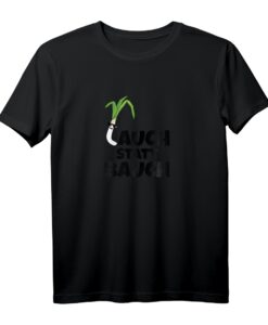 Lauch statt Bauch Lustiges Fitness T-Shirt - Perfekt für Bodybuilding, Training & als Geschenk für Sportler und Athleten
