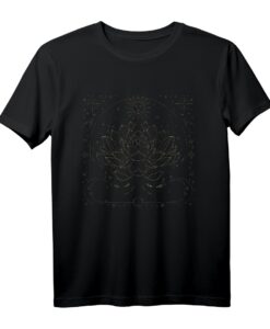 Lotusblume Astrologie Wahrsager T-Shirt  Mystisches Design für Esoterik- und Magie-Fans
