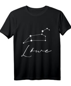 Löwe Sternzeichen Horoskop T-Shirt für Juli & August Geborene  Lustiges Geschenk für Löwe-Geborene zum Geburtstag & Weihnachten