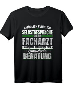 Lustiges Facharzt T-Shirt mit Humor  Perfektes Geschenk für Mediziner, Ärzte & Fachärzte zum Geburtstag, Weihnachten & Firmenjubiläum