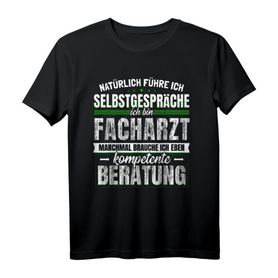 Lustiges Facharzt T-Shirt mit Humor  Perfektes Geschenk für Mediziner, Ärzte & Fachärzte zum Geburtstag, Weihnachten & Firmenjubiläum