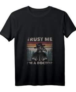 Lustiges Pestdoktor T-Shirt mit Maske im Retro Stil - Vintage Medizin & Humorshirt für Gesundheit & Mittelalter Fans