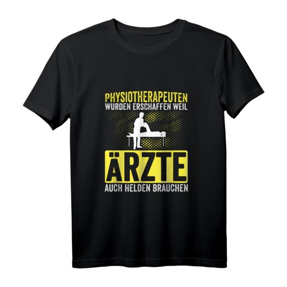 Lustiges Physiotherapie T-Shirt mit Spruch  Perfektes Geschenk für Physiotherapeuten, Team & Kollegen zu Geburtstag & Weihnachten